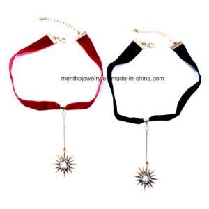 New Fashion Simple Ribbon Star Pendant Women&prime;s Pendant Necklace