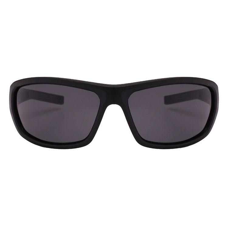 Factory Directly Classical Sports Sunglasses with Metal Decoration