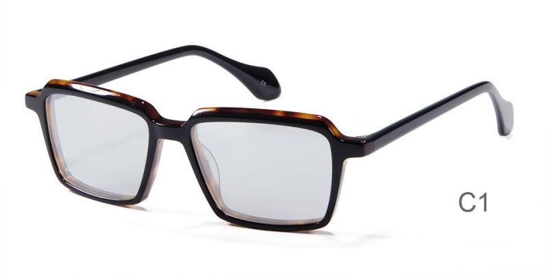 Gafas De Sol Fashion Luxury 2022 Acetate Sunglass Square Sunglasses Accept Custom Lenses Color Lens Polarized