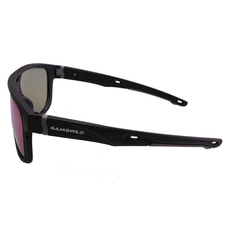 2019 One Piece Mirror Big Lens Sports Sunglasses