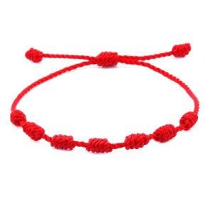 Handmade Knots Red Rope Bracelet Good Luck Charm Braided Bracelets