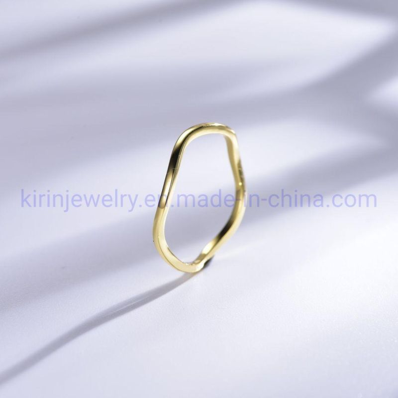 925 Sterling Silver Ring Boho Bohemian Ring Set 10K 14K 18K Gold Plated Ring