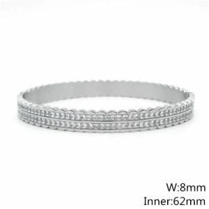 Fashion Jewelry Stainless Steel Bangle Bracelet 62X8mm