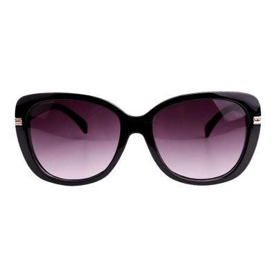 Metal Logo PC Frame Black Color Eyewear Sunglass