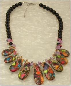 Fashion Necklace Jewelry, Natural Stone Necklace