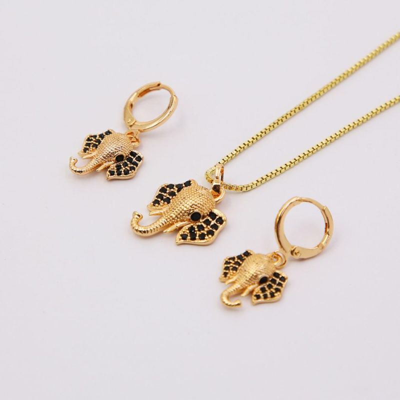 Hot Selling Women Fashion Costume Jewelry Earring Necklace Set