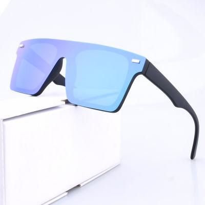 Square Sunglasses Hot Selling Ladies PC Sun Glasses with Rivet Custom Logo