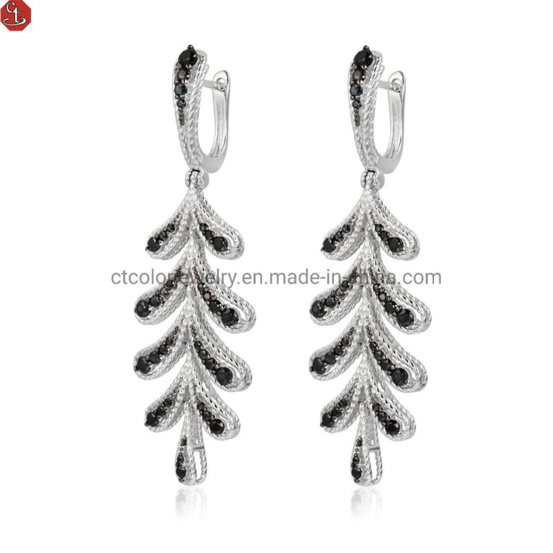 Fashion jewelry High Quliaty Latest Long Tassel Earrings for gift