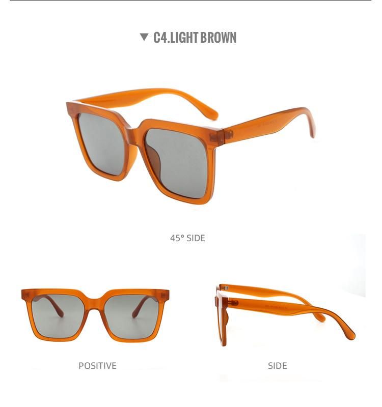 2022 Designer Hot Sale High Quality Popular Retro Lady′ S Polarized Sunglasses