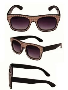 Plastic Women Sunglasses, PU Ornaments. (M6177)