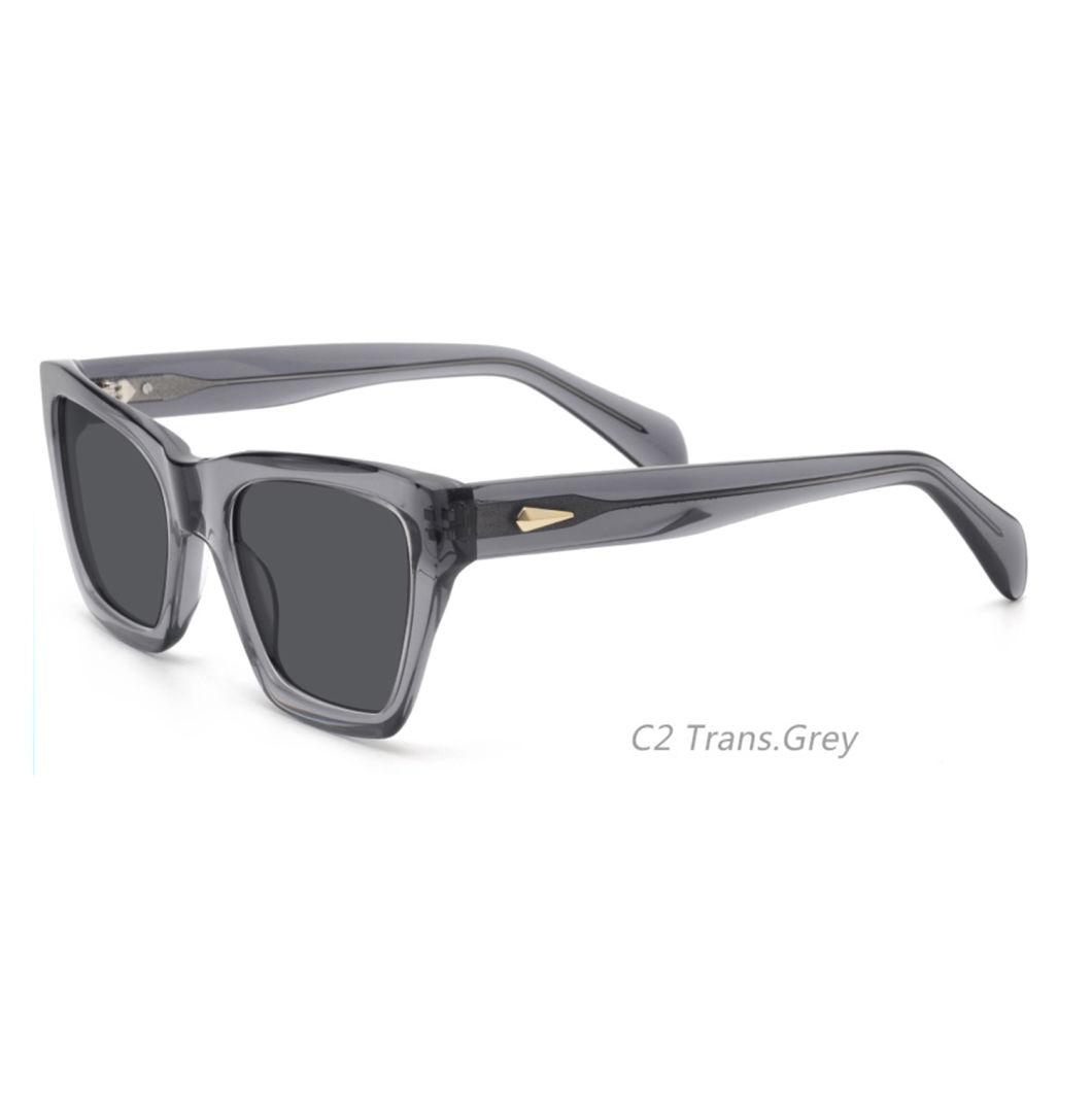 2022 High Quality Women Tac UV400 Men Acetate Polarized Sunglass