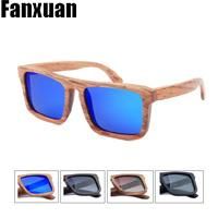 Wholesale Custom UV400 Wood Sunglasses for Men and Women