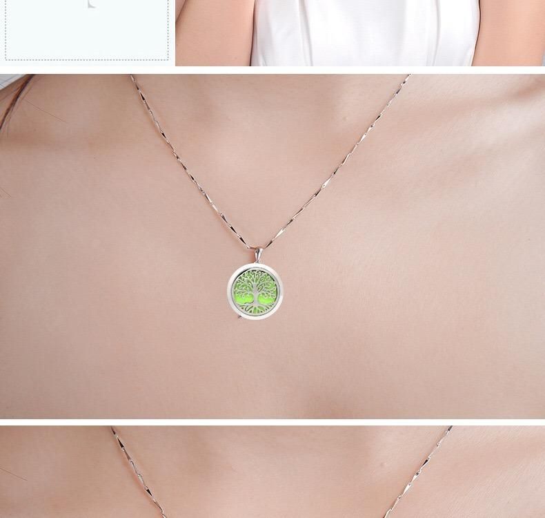 Life Tree Fragrance Perfume Locket Charms