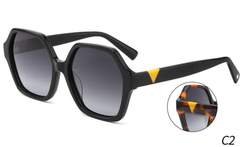Valen Type Retro Acetate Sunglasses