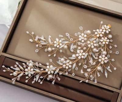 Bridal Hair Clip Headpiece Hair Comb, Bridal Wedding Luxury Hair Vines Hair Comb Hair Clip Headpiece