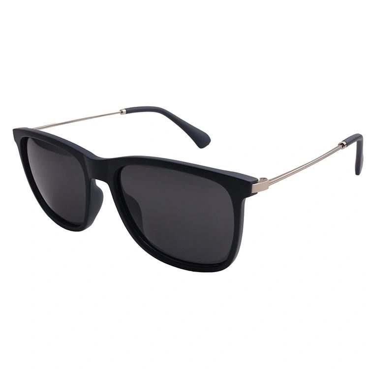 PC Frame Metal Tips Style Eyes Fashion Shades UV Sunglasses for Men