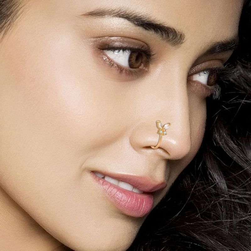 New Brass Non-Piercing Nose Clip Nose Ring