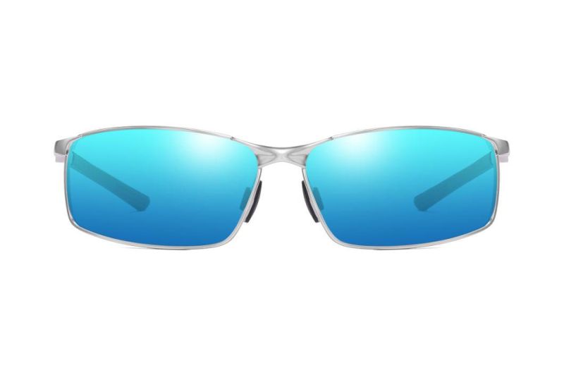 Classic Curved Rectangular Fashion 100% UV400 Protection Sunglasses