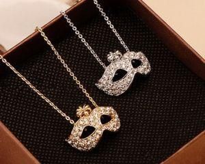 The Mask Eye Design with Stone Fashion Charm Necklace (X120)