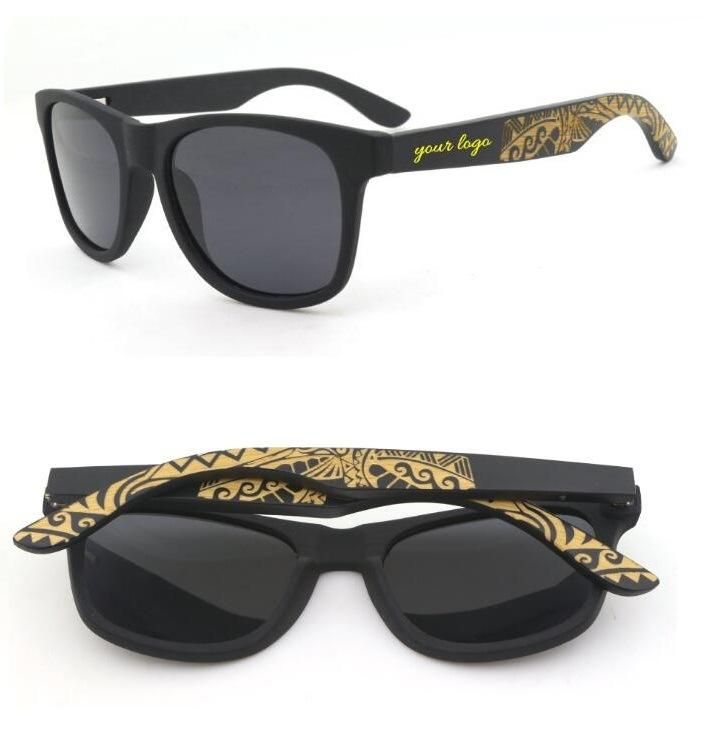 2020 Hot Sale High Quality Unisex Wood & Bamboo Sunglasses Customize Logo