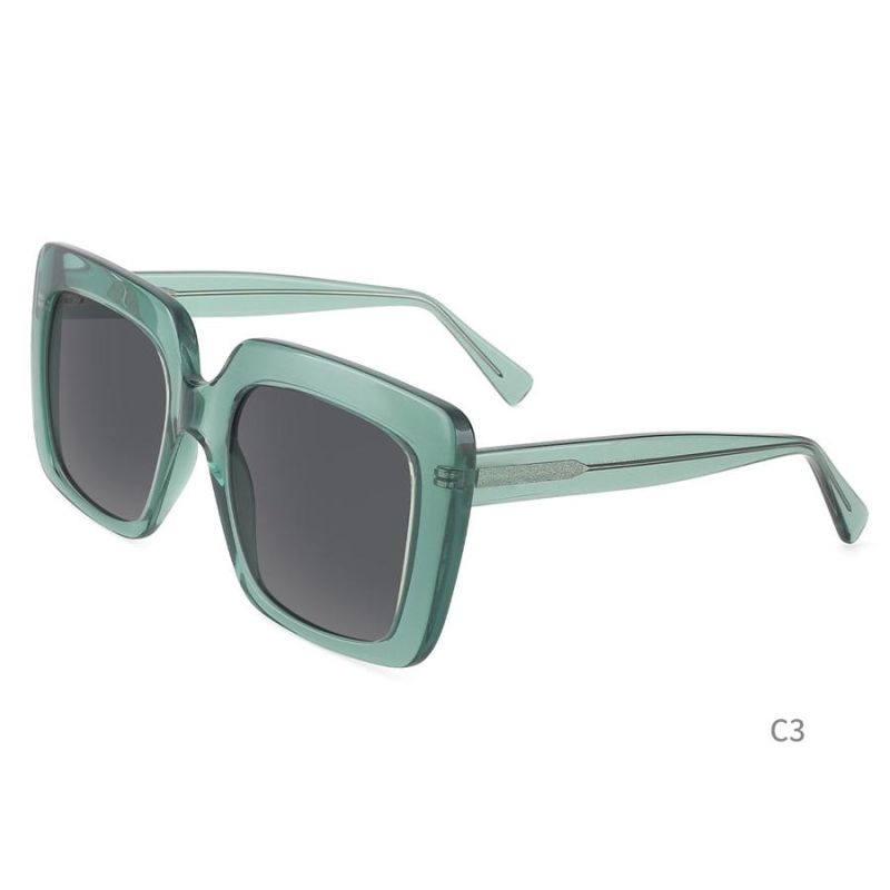 New Modern Design Men Eyeglass High Quality Acetate Frame Sunglasses Wholesale Polarized Trendy Fashion Eyewear for Women