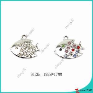 Zinc Alloy Metal Fish Charm pendant