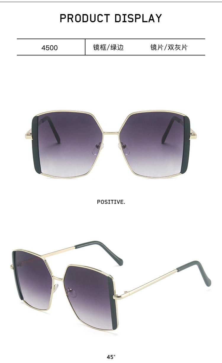 Sunglasses for 2022 New Sunglasses Fashion Big-Frame Glasses Girls Wear Street Sunglasses