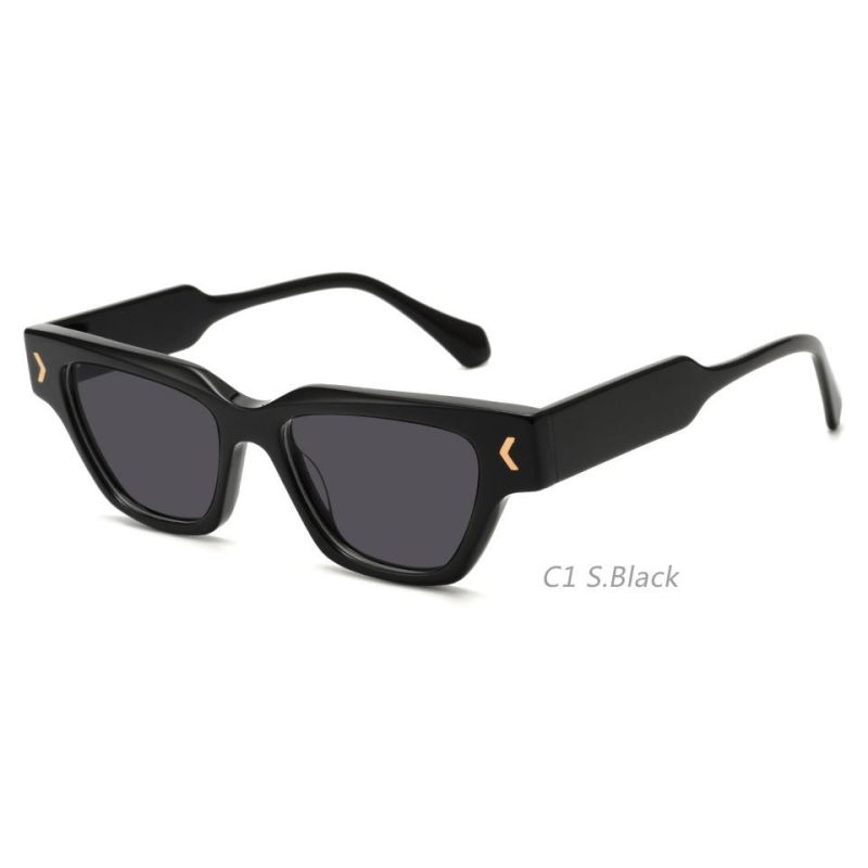 2022 Retro Eyewear Ladies Sunglasses Top Quality Acetate Frames