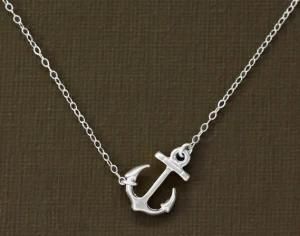 Charm Necklace, Fashion Chain Jewelry Necklace, Anchor Charm Necklace CH-Jbn0007