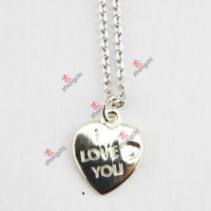 Silver I Love You Pendant Necklace for Gift