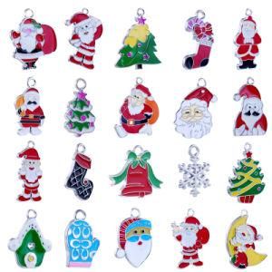 Christmas Motif Charms Pendants Necklace Fashion Jewelry
