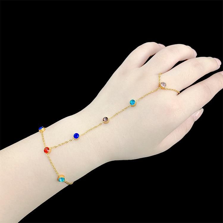 Manufacturer Custom Luxury Fashion Bracelet High Quality Non Tarnish Fashion Bracelet 316L Stainless Steel Gold Jewelry