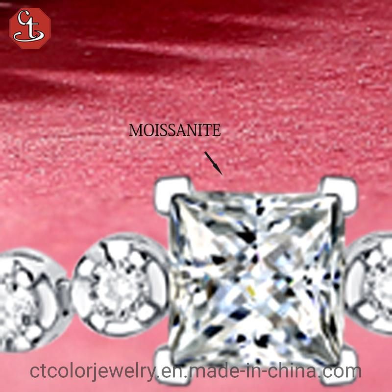 Hot Sale Trendy Wrist Jewelry Moissanite Diamond Bracelet Fashion Jewellery Wholesale
