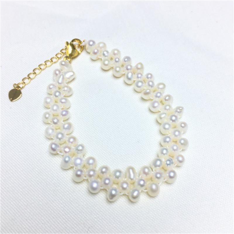 High Quality Necklace and Bracelet Pearl Jewelry Set