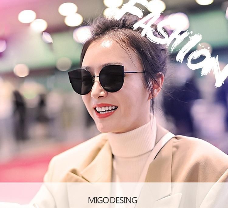 New Style Plastic Frame Cat Eye Sunglasses Women Retro Trend