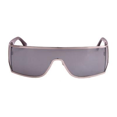 2019 Full Frame One Piece Metal Sunglasses