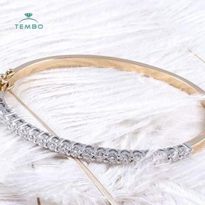 Tembo Chain Bracelet Male Female Hip Hop European American Fashion Full Lab Grown Diamond Bracelet Jewelry