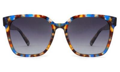 Men&prime; S Retro Acetate Sunglasses with Tac Polarized Lens