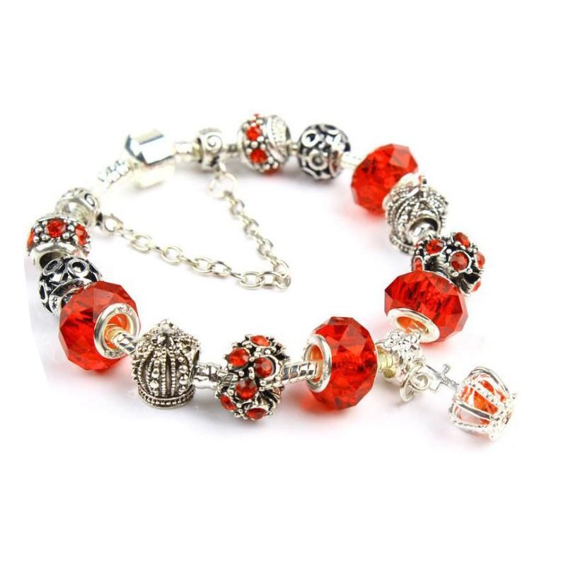 Fashion Crystal Crown Bracelet Jewelry