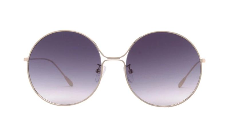 Black Metal Frame UV400 Polarized Lens Sunglasses