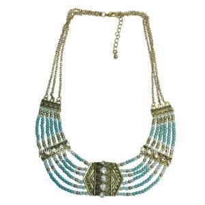 Jewelry Antique Silver Plated Necklace for Women Fashion Jewelry