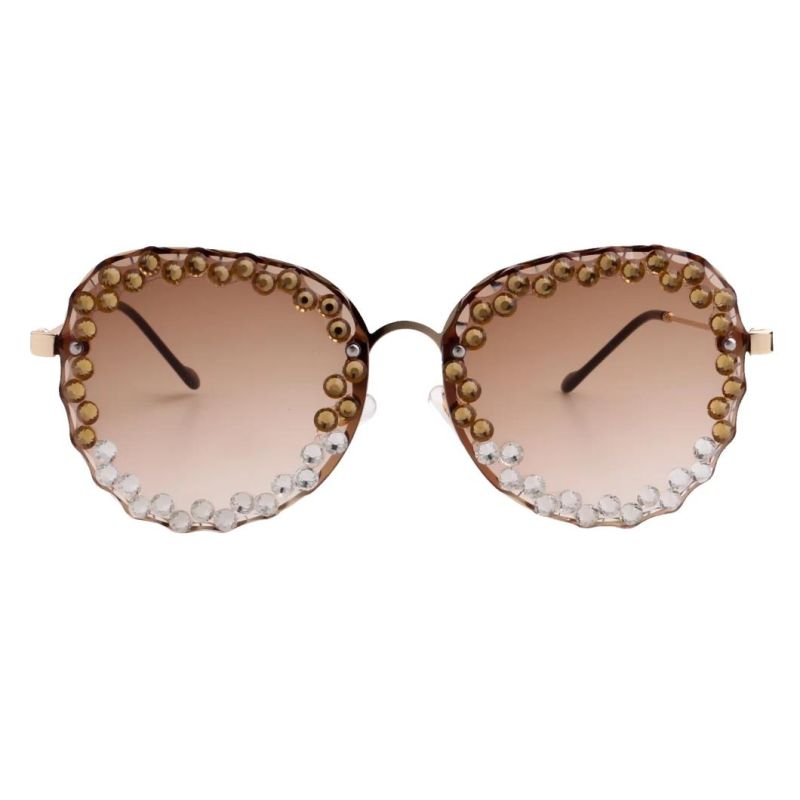 2020 Frameless Diamond Sunglasses