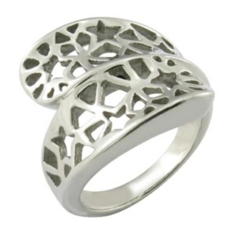 Hollow-out Ring Stainless Steel Ring