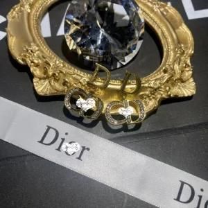 High Quality Gold Color Connector Long Western Earring