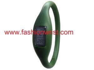 Fashion Silicone Watches With Amy Colors Wristband (FW-611)