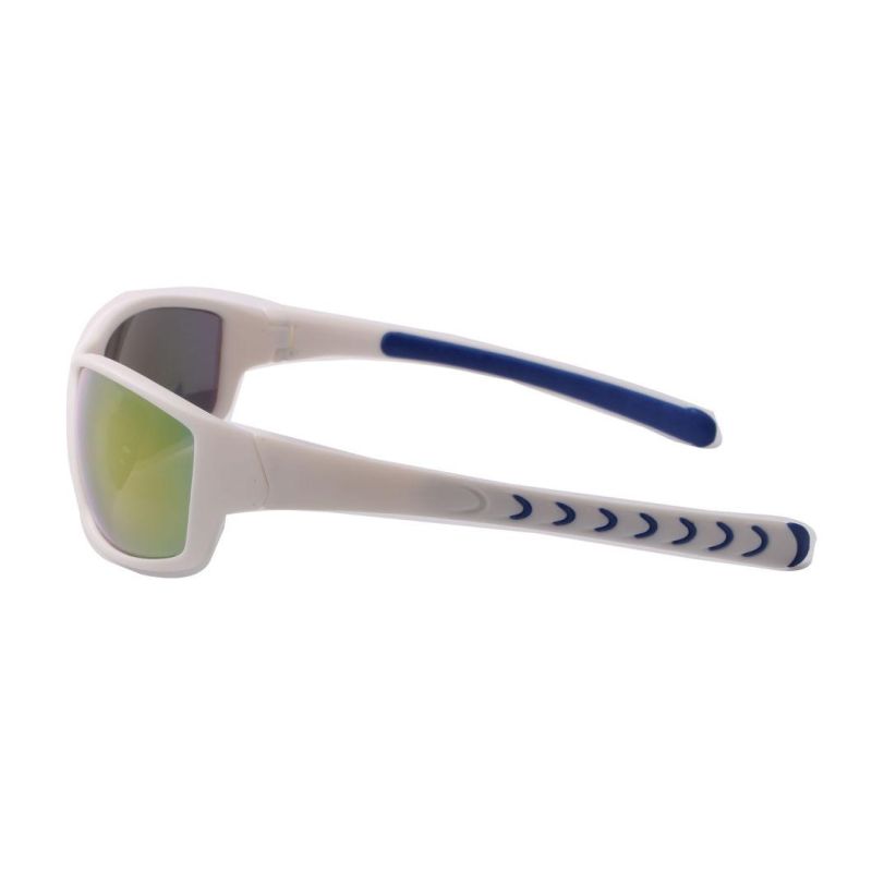 White Frame Sport Sunglasses for Bike