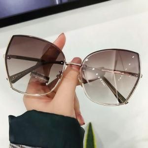 2021 New Arrival Fashion Metal Frame Sunglass Wholesale UV400