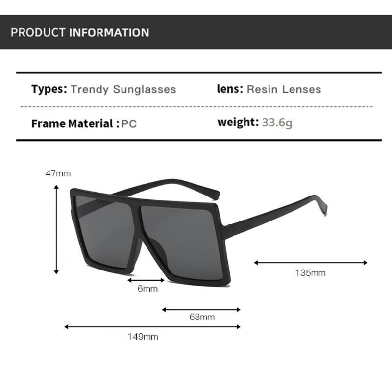 Superstarer Eyewear Latest Fashion Men Women Sun Glasses Oversized Square Sunglasses Custom Sunglasses