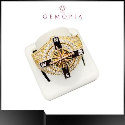 Hip Hop Rings for Men 18K Ring