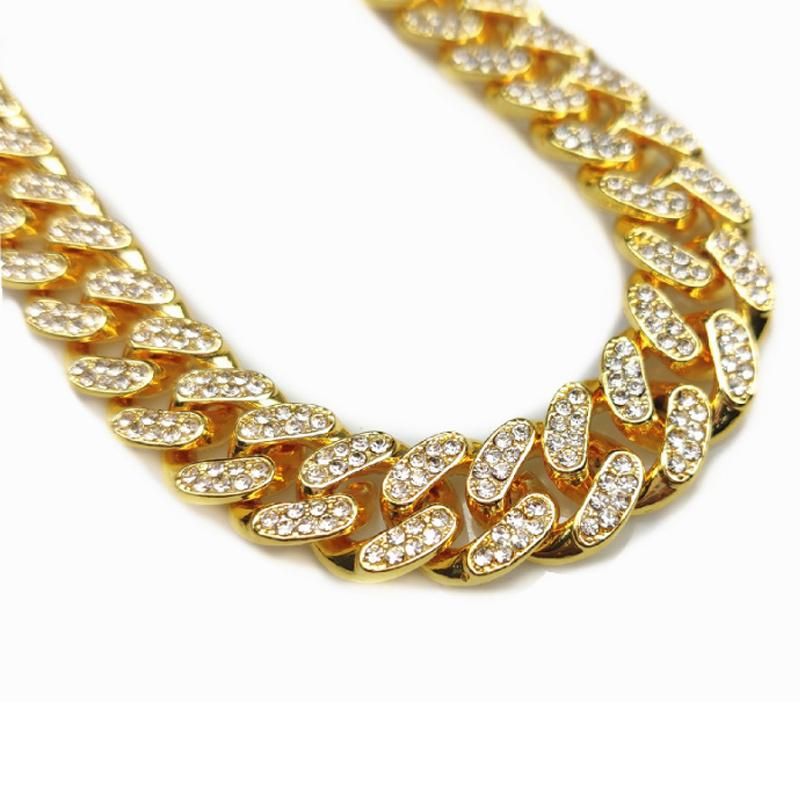 Hip Hop Chain Necklace Fashion Silver/Gold Jewelry